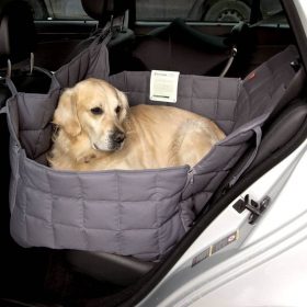 Dogline Reisaccessoires Doctor Dark Autodeken Hond 2 Zits Bescherming Achterbank Dicht Dwars