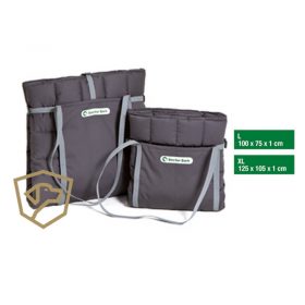 Dogline Reisaccessoires Doctor Bark Honden Reisdeken Met Reistas Antraciet Grijs Large