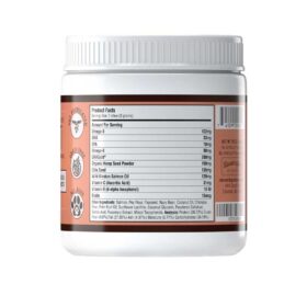Dogline Natural Dog Company Skin and Coat supplement voor je hond ingredienten
