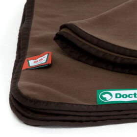 Doctor Bark Honden Fleece Deken Bruin kopen