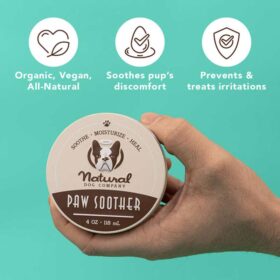 Natural Dog Company Paw Soother Tin voordelen