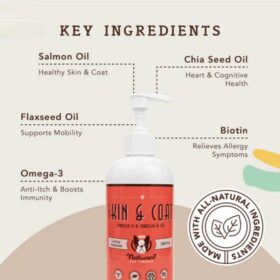 dogline Natural Dog Company Skin and Coat Oil ingredienten